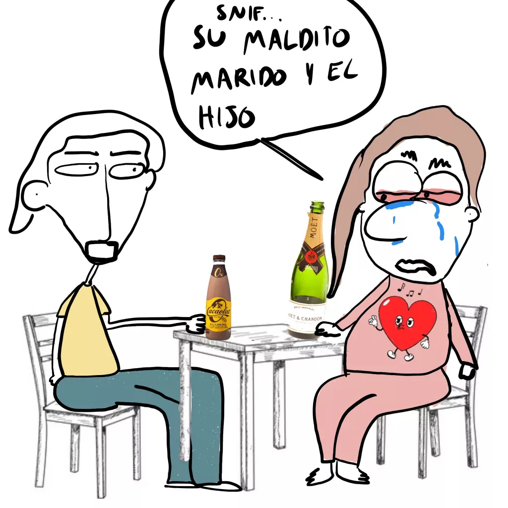 en contra de salir